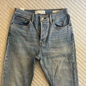 Aritzia High Rise Bootcut Medium Wash